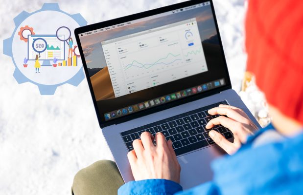 Minh họa Google Analytics 4 với báo cáo traffic, sự kiện và hiệu quả Digital Marketing
