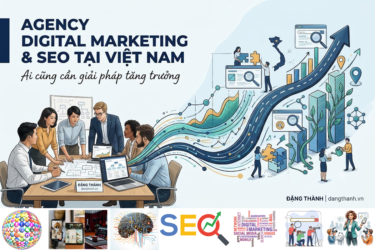 Toàn cảnh giải pháp tăng trưởng tích hợp từ Agency Digital Marketing và SEO uy tín tại Việt Nam do ĐẶNG THÀNH (dangthanh.vn) đồng hành triển khai, giúp doanh nghiệp bứt phá hiệu quả trên môi trường số.